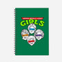 Upper Middle Aged Girls-none dot grid notebook-Boggs Nicolas