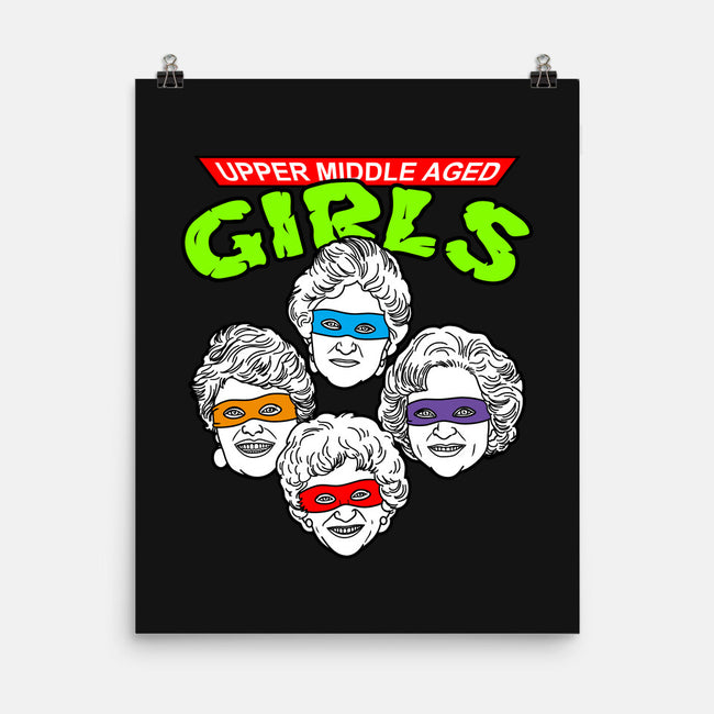 Upper Middle Aged Girls-none matte poster-Boggs Nicolas