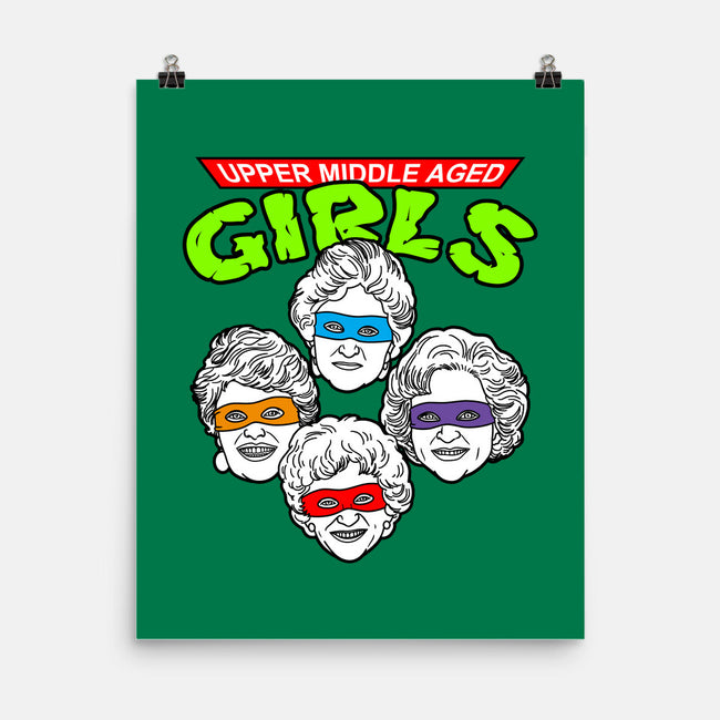 Upper Middle Aged Girls-none matte poster-Boggs Nicolas