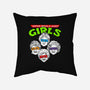 Upper Middle Aged Girls-none non-removable cover w insert throw pillow-Boggs Nicolas