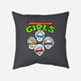 Upper Middle Aged Girls-none removable cover w insert throw pillow-Boggs Nicolas