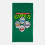 Upper Middle Aged Girls-none beach towel-Boggs Nicolas