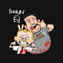 Shaun and Ed-none polyester shower curtain-MarianoSan