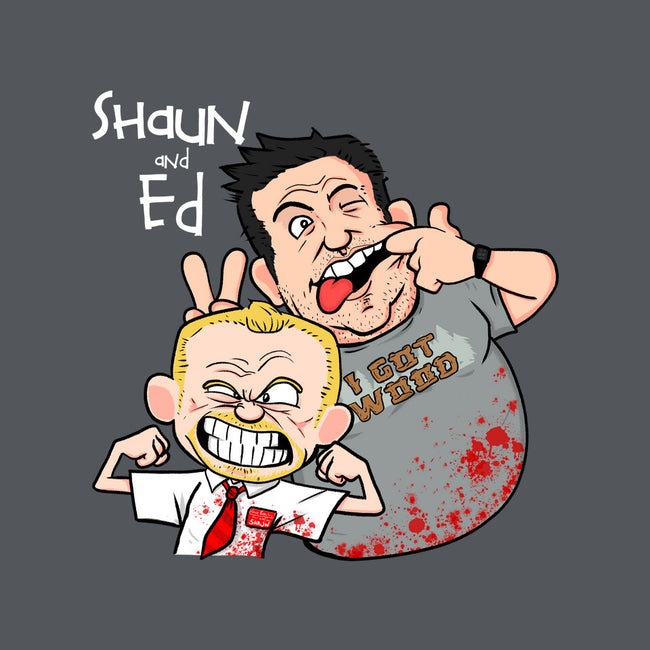 Shaun and Ed-none drawstring bag-MarianoSan