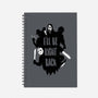 I'll Be Right Back-none dot grid notebook-DinoMike