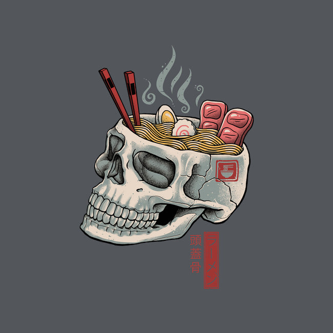 Ramen Skull-none removable cover w insert throw pillow-vp021