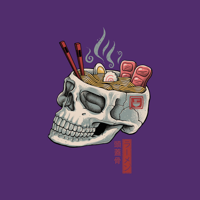 Ramen Skull-none glossy sticker-vp021
