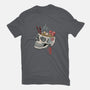 Ramen Skull-womens fitted tee-vp021
