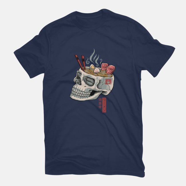 Ramen Skull-womens fitted tee-vp021