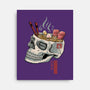 Ramen Skull-none stretched canvas-vp021