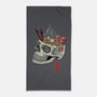 Ramen Skull-none beach towel-vp021