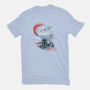 Ukiyo-E Cowboy-womens fitted tee-dandingeroz