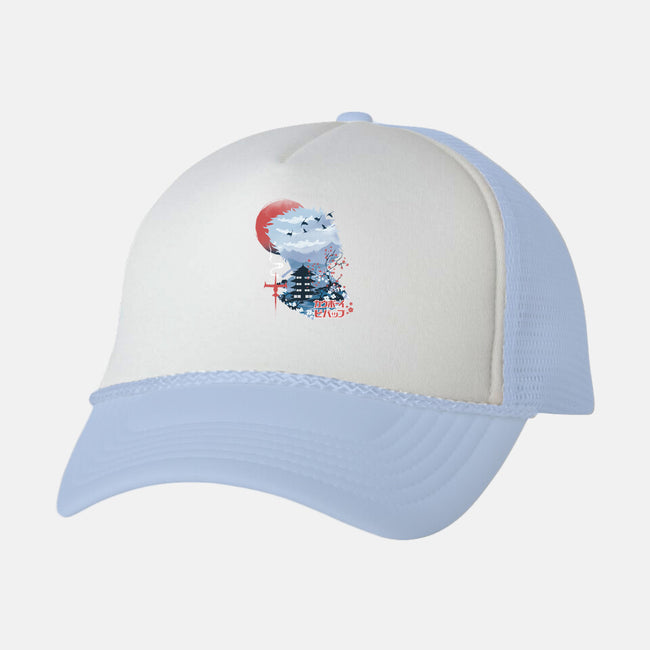 Ukiyo-E Cowboy-unisex trucker hat-dandingeroz