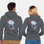 Ukiyo-E Cowboy-unisex zip-up sweatshirt-dandingeroz