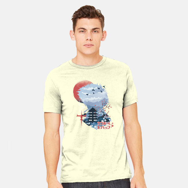 Ukiyo-E Cowboy-mens heavyweight tee-dandingeroz