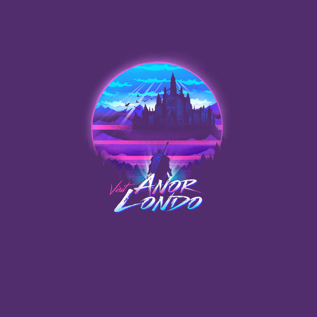 Anor Londo Postcard-unisex crew neck sweatshirt-dandingeroz