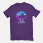 Anor Londo Postcard-womens fitted tee-dandingeroz