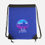Anor Londo Postcard-none drawstring bag-dandingeroz