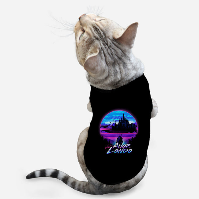 Anor Londo Postcard-cat basic pet tank-dandingeroz