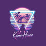 Kame Island Postcard-none removable cover w insert throw pillow-dandingeroz