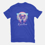 Kame Island Postcard-womens fitted tee-dandingeroz