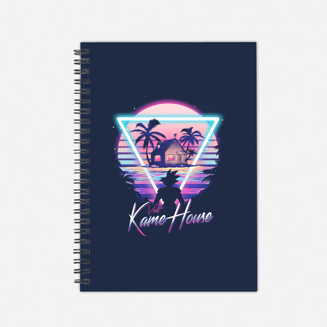 Kame Island Postcard-none dot grid notebook-dandingeroz