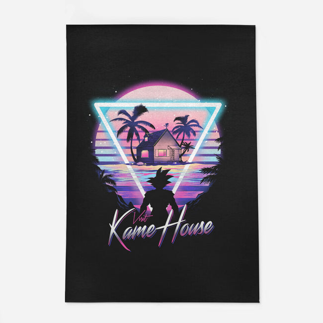 Kame Island Postcard-none outdoor rug-dandingeroz