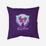 Kame Island Postcard-none removable cover throw pillow-dandingeroz