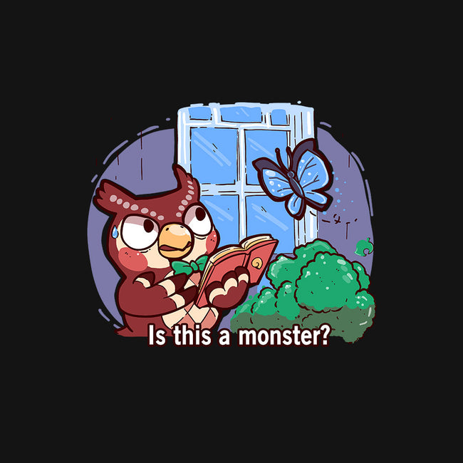Is This A Monster?-womens fitted tee-sarkasmtek