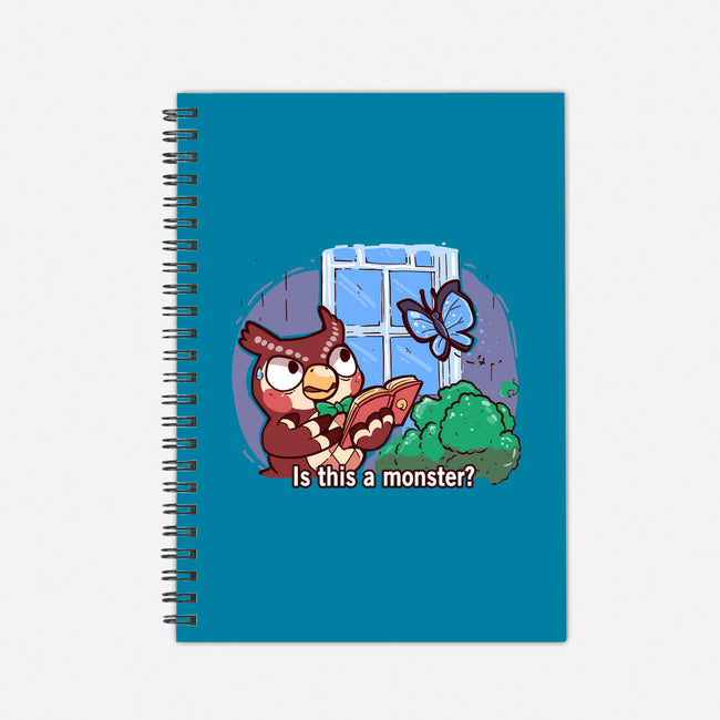 Is This A Monster?-none dot grid notebook-sarkasmtek