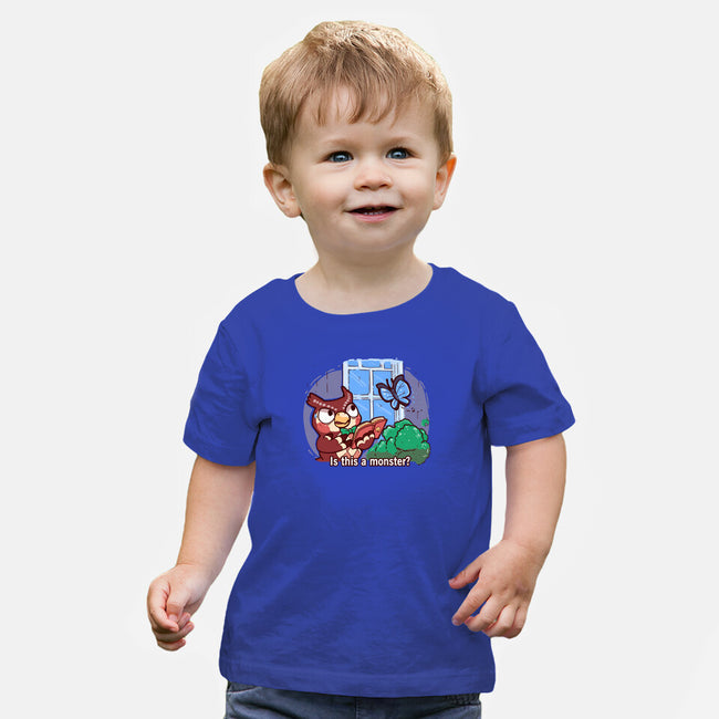 Is This A Monster?-baby basic tee-sarkasmtek