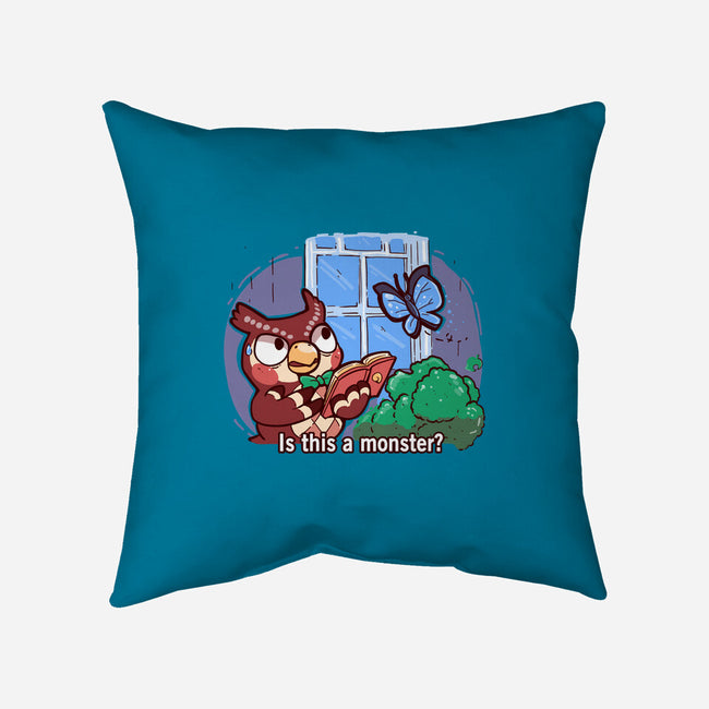 Is This A Monster?-none removable cover throw pillow-sarkasmtek