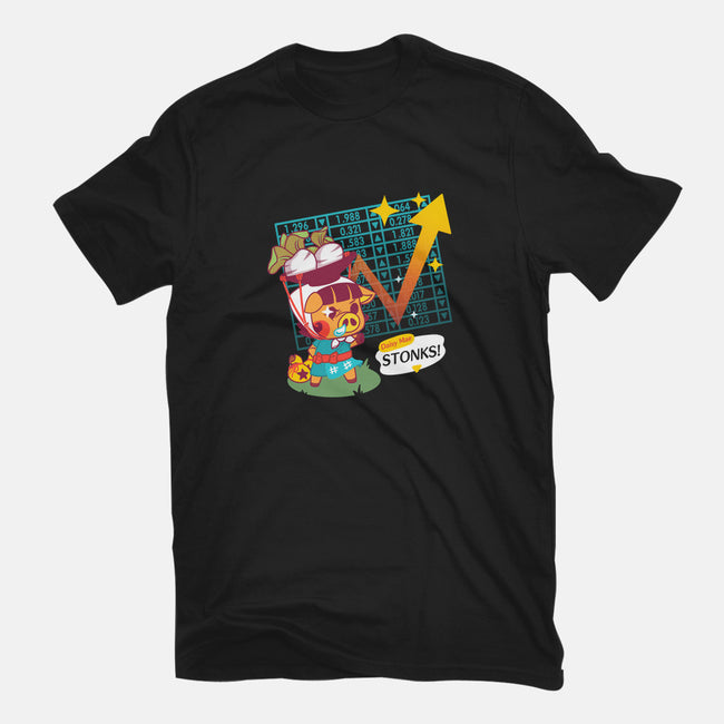 Turnip Stonks-mens long sleeved tee-theteenosaur