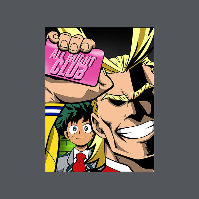 All Might Club-womens basic tee-Boggs Nicolas