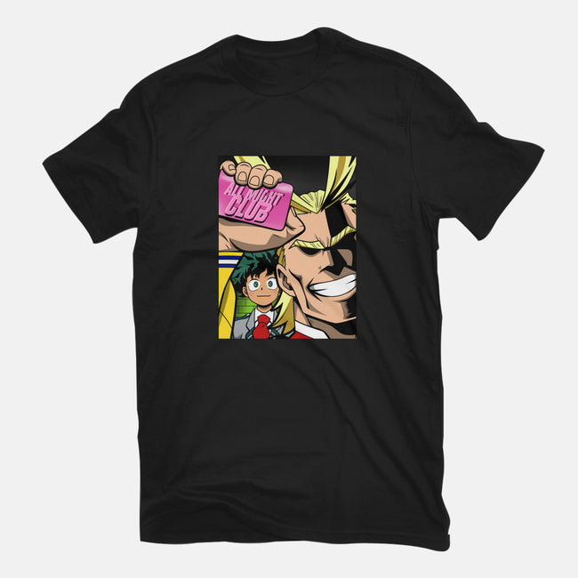 All Might Club-womens basic tee-Boggs Nicolas