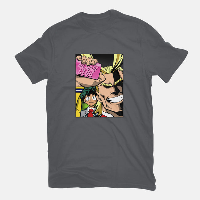 All Might Club-womens basic tee-Boggs Nicolas