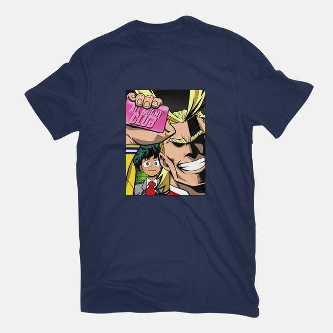 All Might Club-womens basic tee-Boggs Nicolas