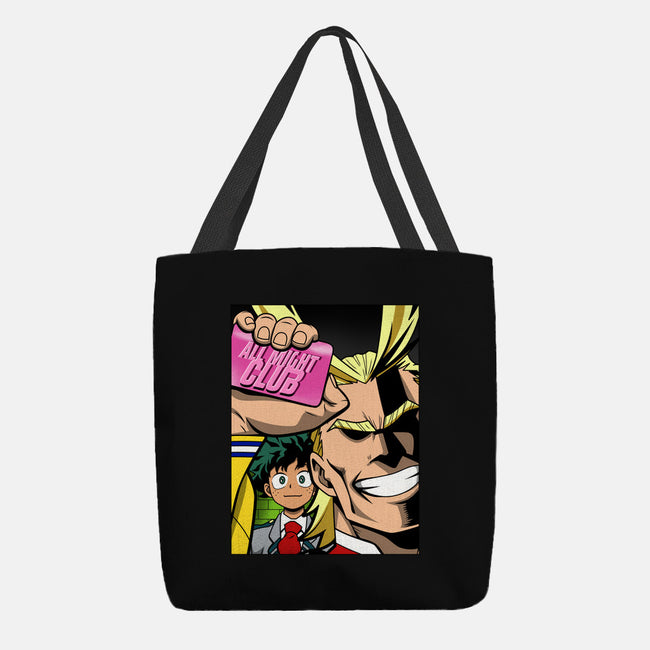 All Might Club-none basic tote-Boggs Nicolas