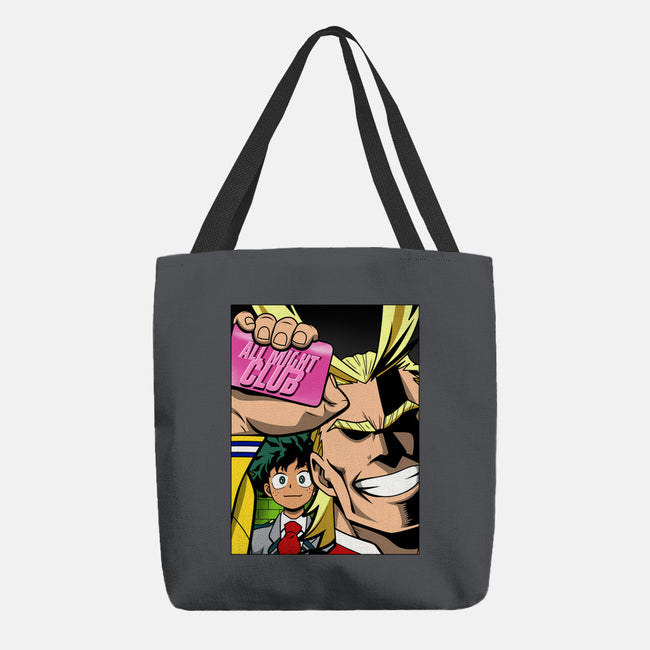 All Might Club-none basic tote-Boggs Nicolas