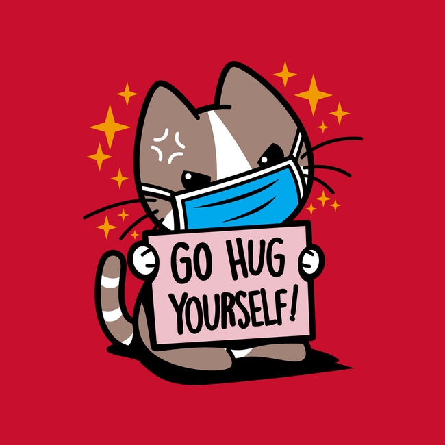 No Free Hugs-cat basic pet tank-Boggs Nicolas