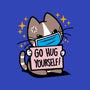 No Free Hugs-womens v-neck tee-Boggs Nicolas