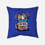 No Free Hugs-none removable cover w insert throw pillow-Boggs Nicolas