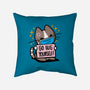 No Free Hugs-none removable cover w insert throw pillow-Boggs Nicolas