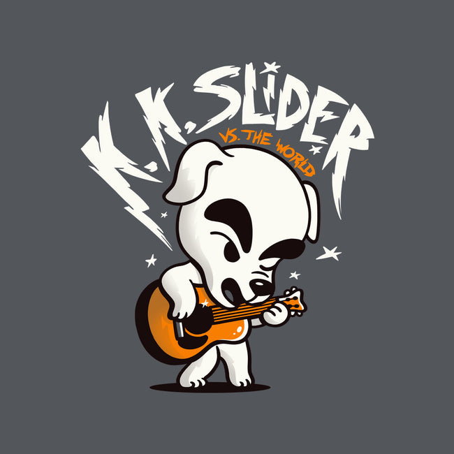 K.K. Slider vs the World-unisex basic tee-eduely