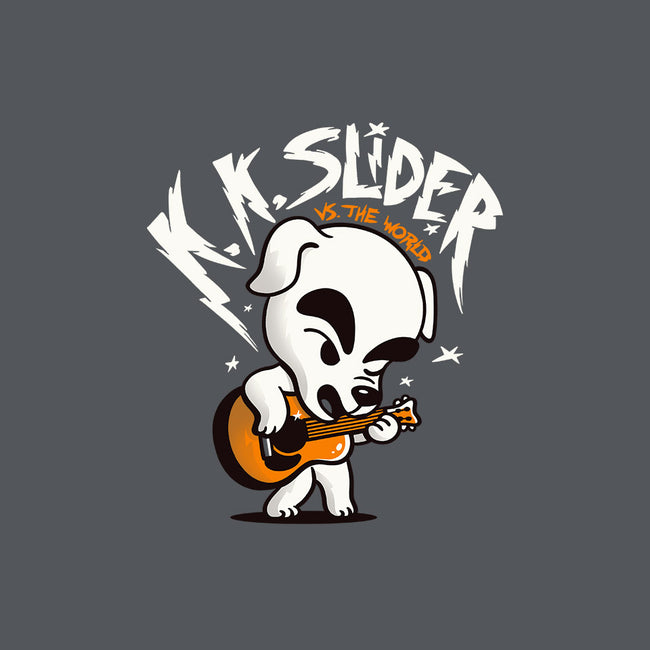 K.K. Slider vs the World-unisex zip-up sweatshirt-eduely