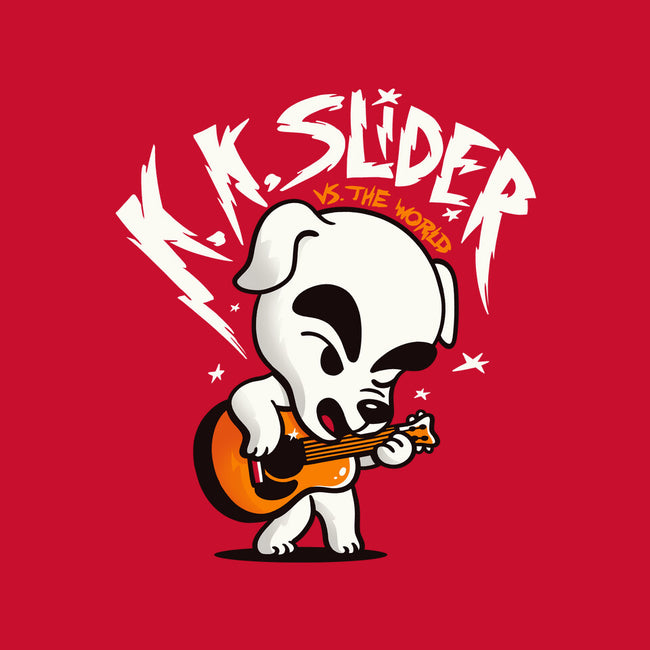 K.K. Slider vs the World-none removable cover throw pillow-eduely