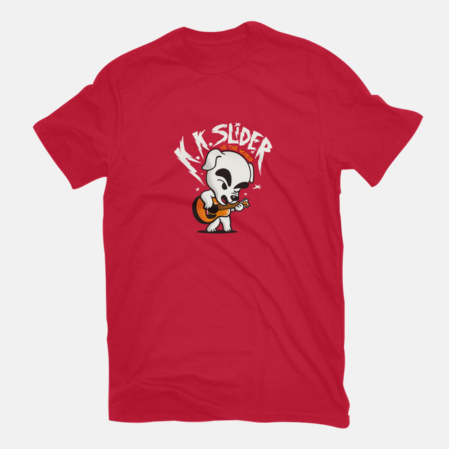 K.K. Slider vs the World-mens heavyweight tee-eduely