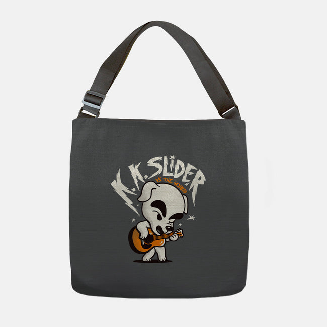 K.K. Slider vs the World-none adjustable tote-eduely