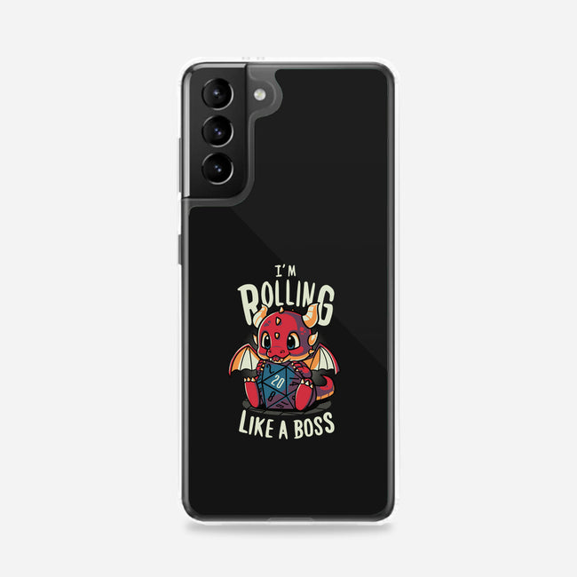 Rolling Like A Boss-samsung snap phone case-Typhoonic