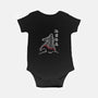 Fourth Hokage Enters-baby basic onesie-constantine2454